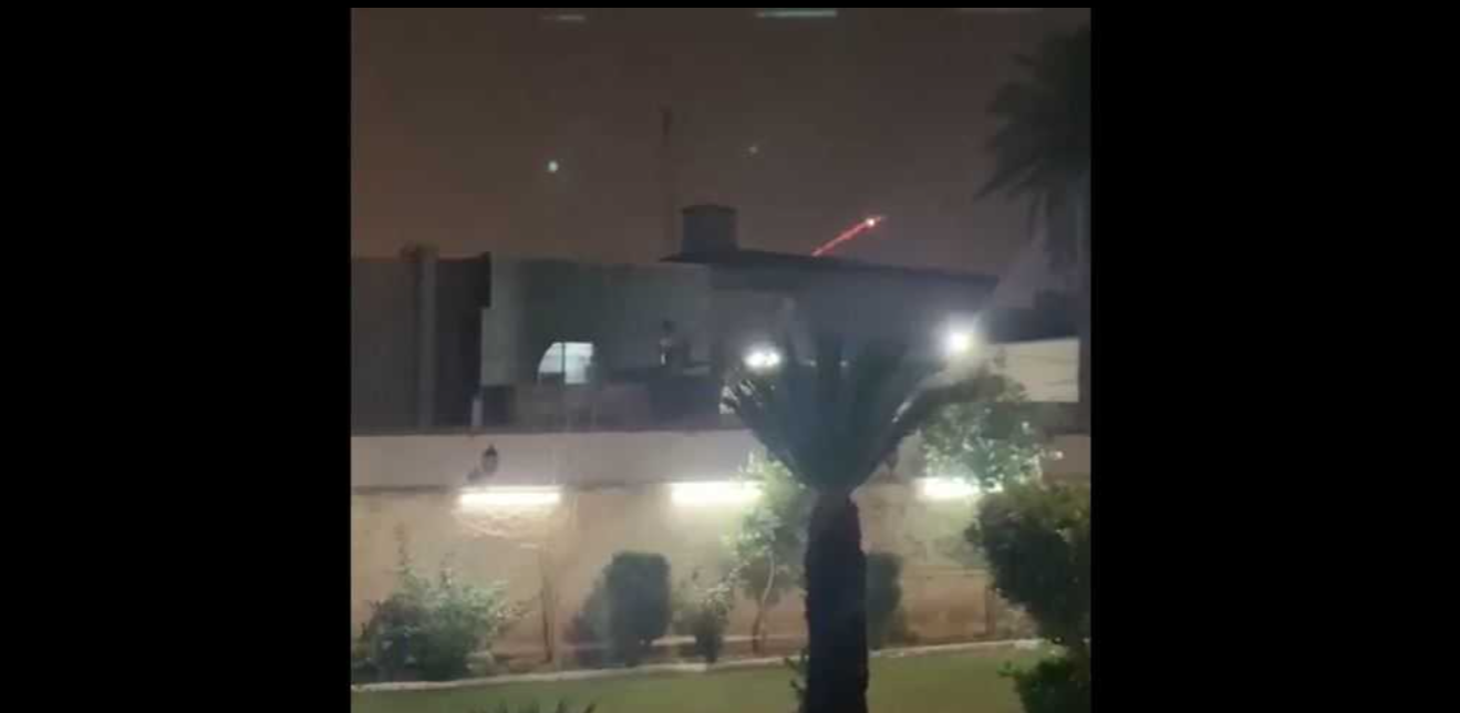 ثلاث قذائف تستهدف السفارة الأميركية في بغداد